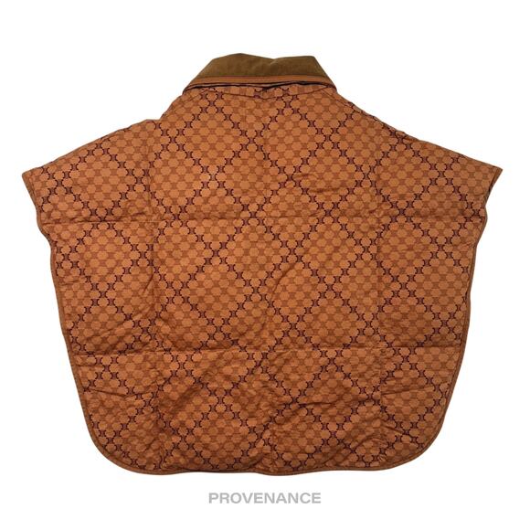 🔴 Celine Padded Down Vest - Macadam Triomphe Monogram Brown - Picture 2 of 11
